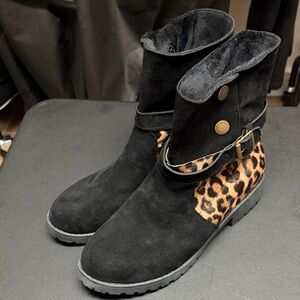 Leopard boots for Women